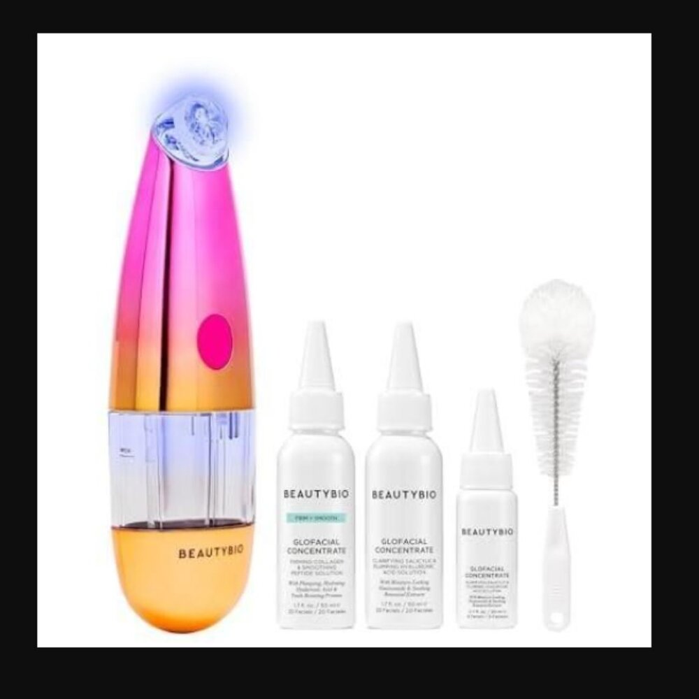 MSRP $279 | BeautyBio GLOfacial Hydration Facial Tool – Golden Glow Limited Edit